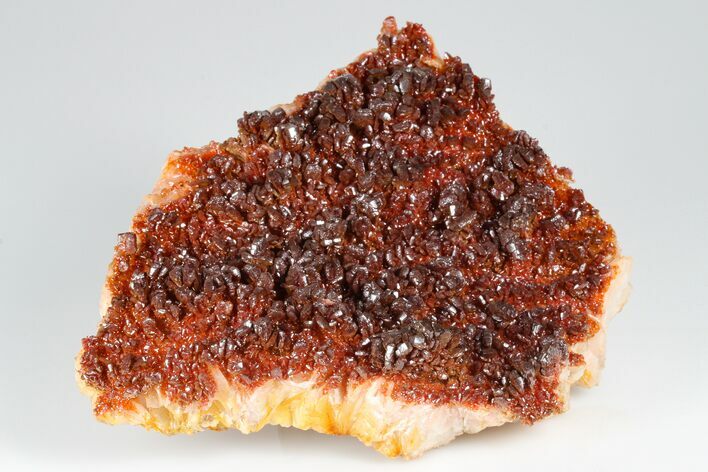 Ruby Red Vanadinite Crystals on Barite - Morocco #181692
